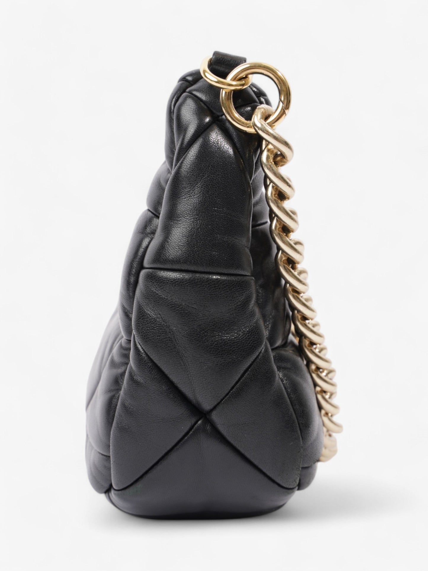 Prada System Padded Bag Black Leather