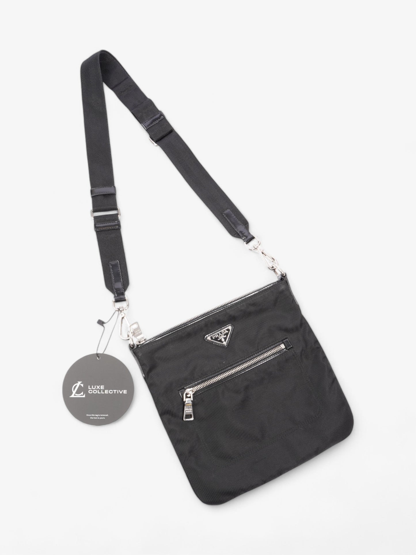 Prada Tessuto Crossbody Black Nylon