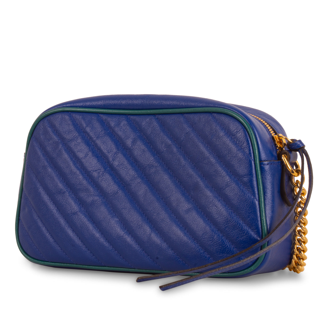 Gucci Small Marmont Bag - Blue