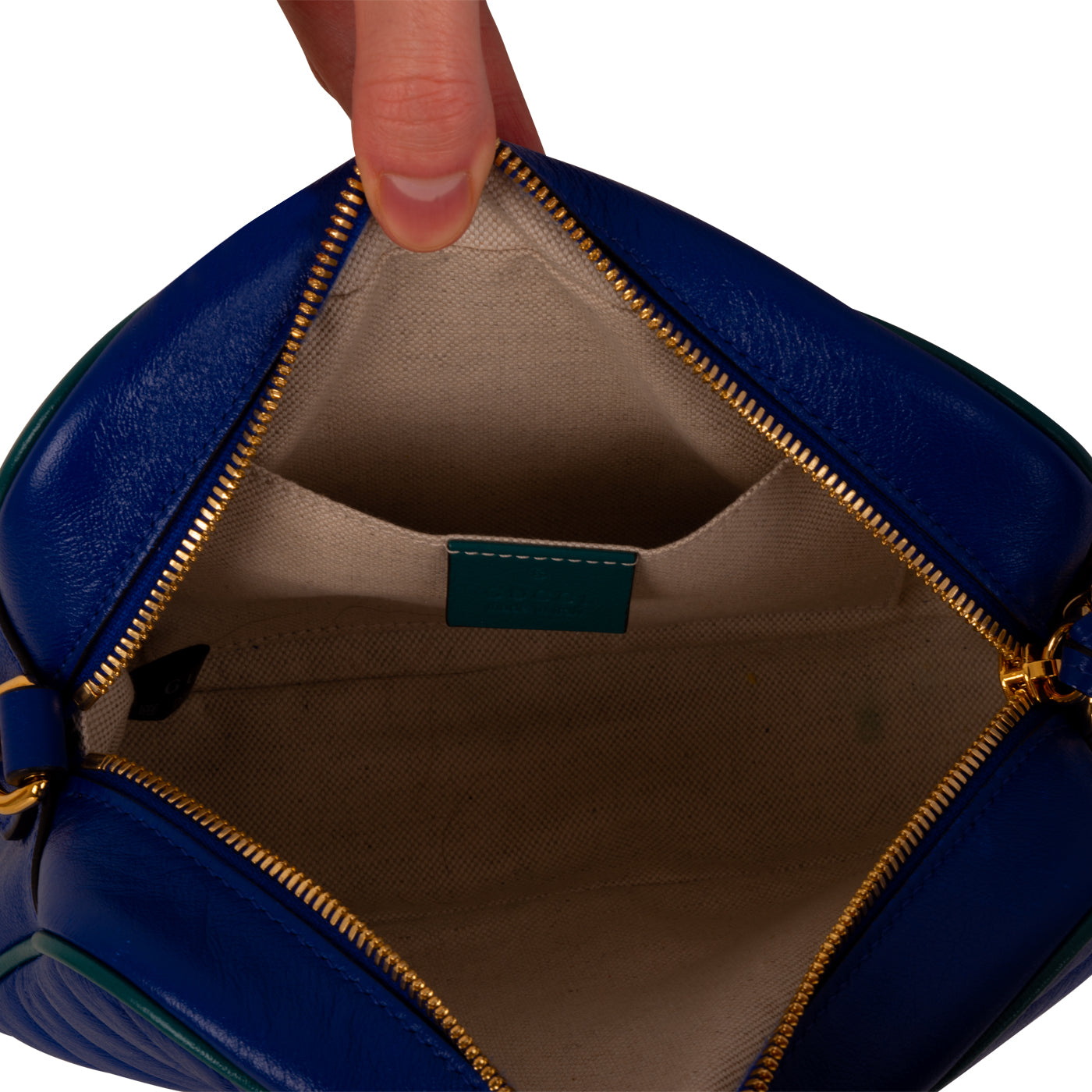 Gucci Small Marmont Bag - Blue