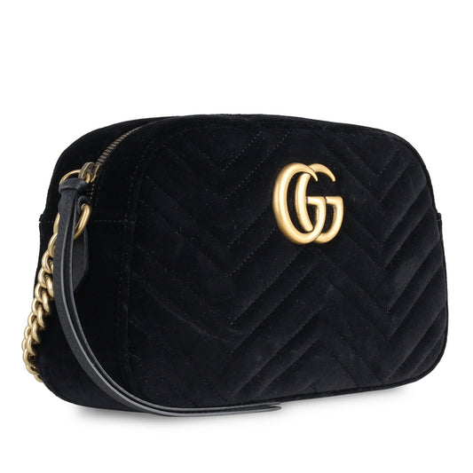 Gucci Small Marmont Bag - Velvet