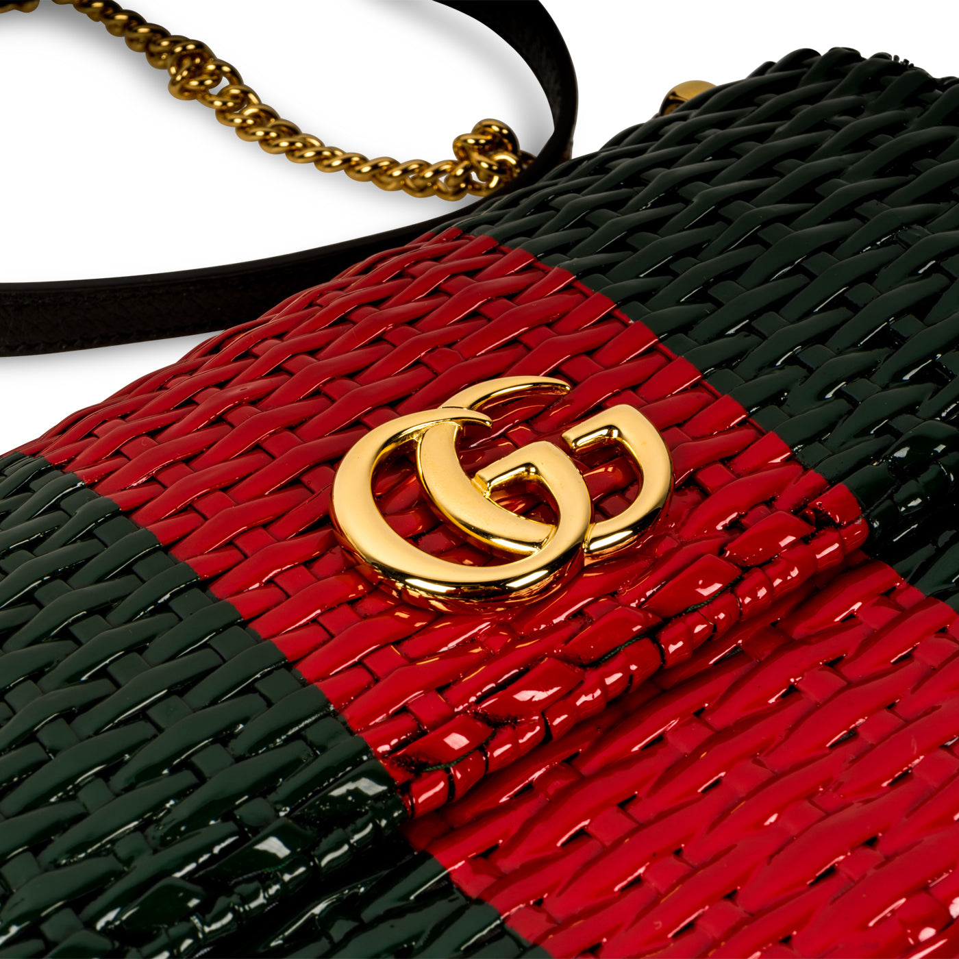 Gucci Straw Linea Cestino