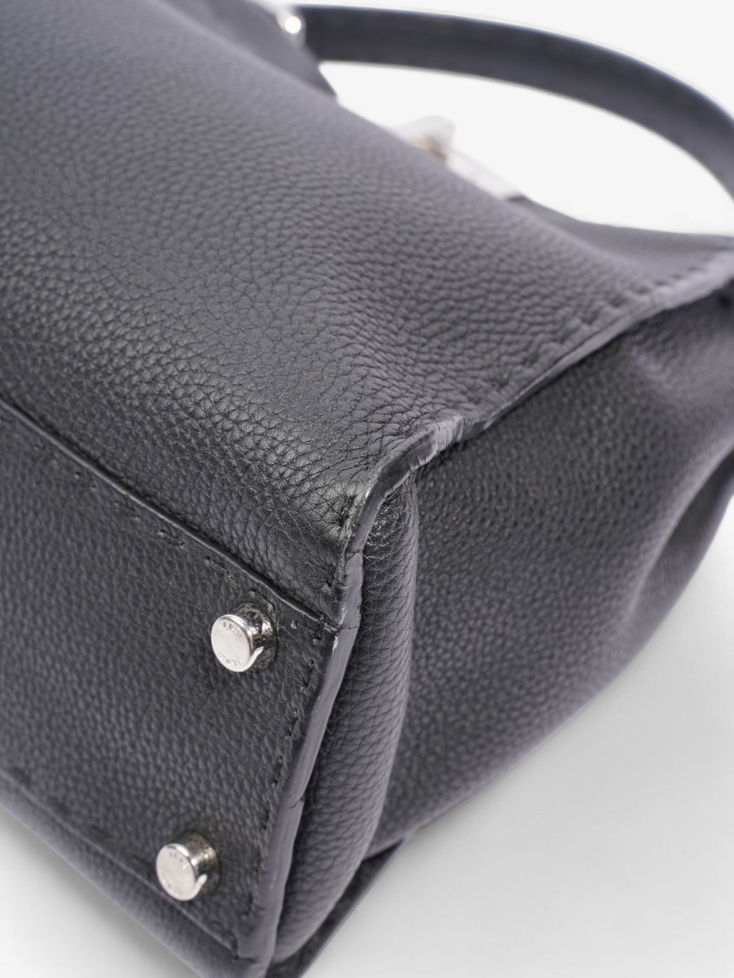 Fendi Peekaboo Black Leather Medium