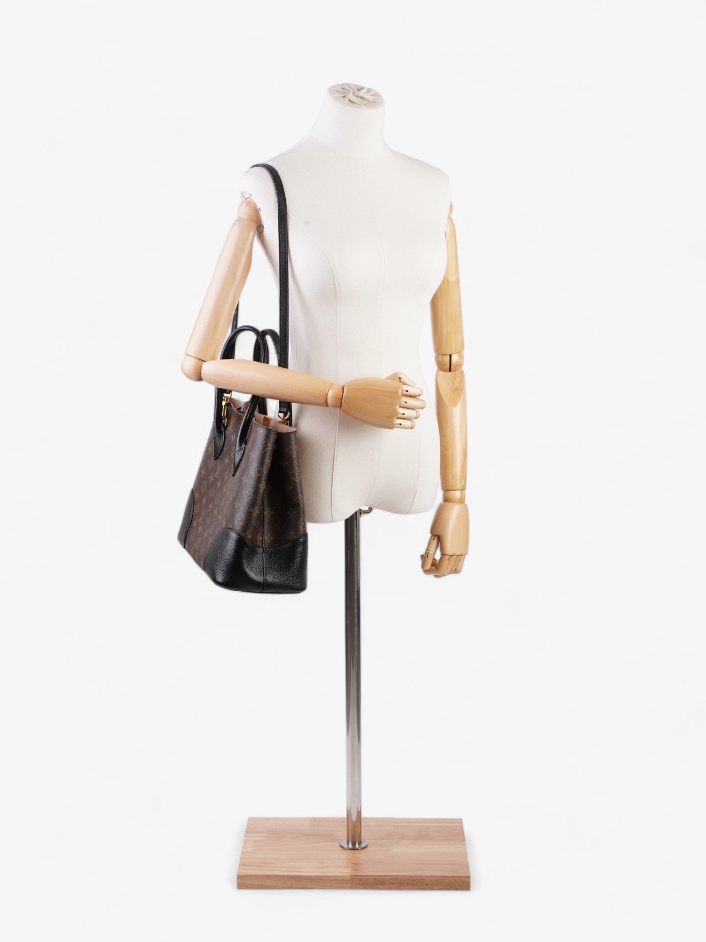 Louis Vuitton Flandrin Monogram / Black Coated Canvas