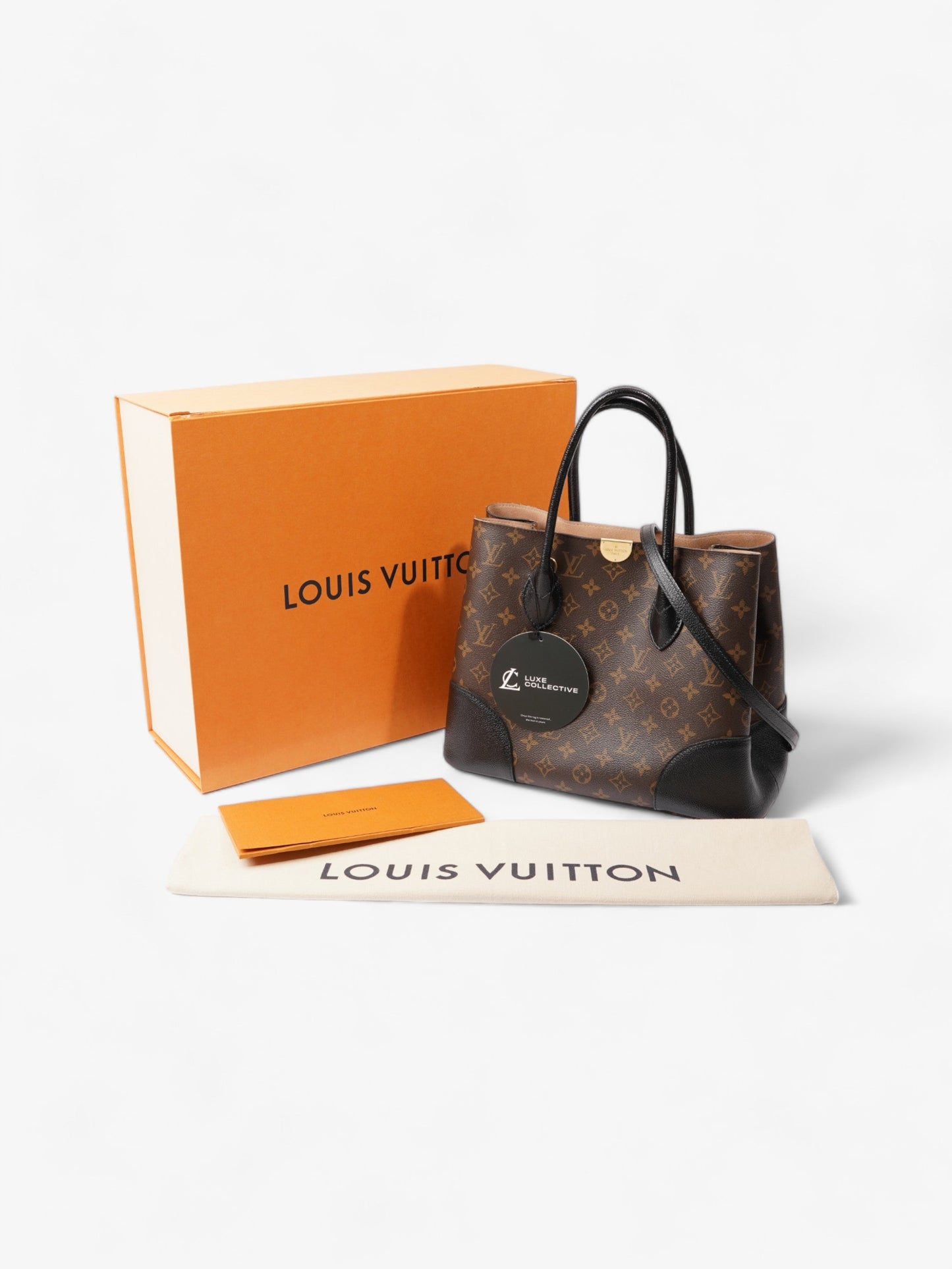 Louis Vuitton Flandrin Monogram / Black Coated Canvas