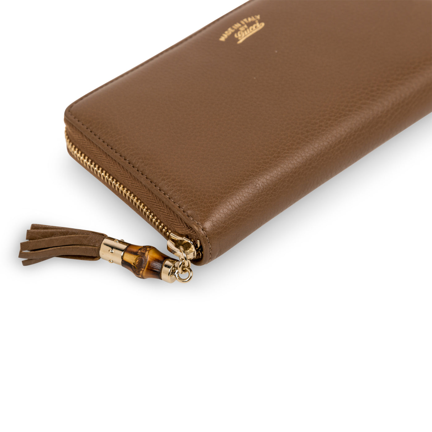 Gucci Bamboo Zip-Around Wallet