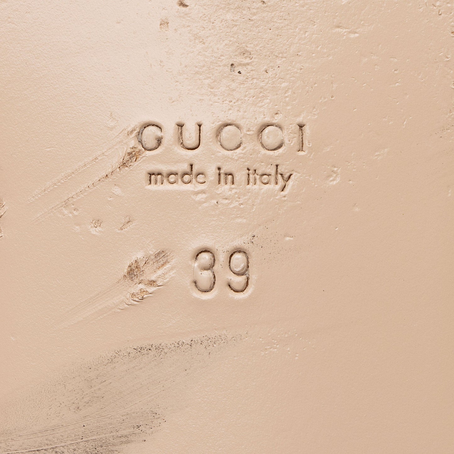 Gucci Calfskin Interlocking G Cut Out Slide Sandals - Size 9 / 39 (SHF-Q3nxuK)