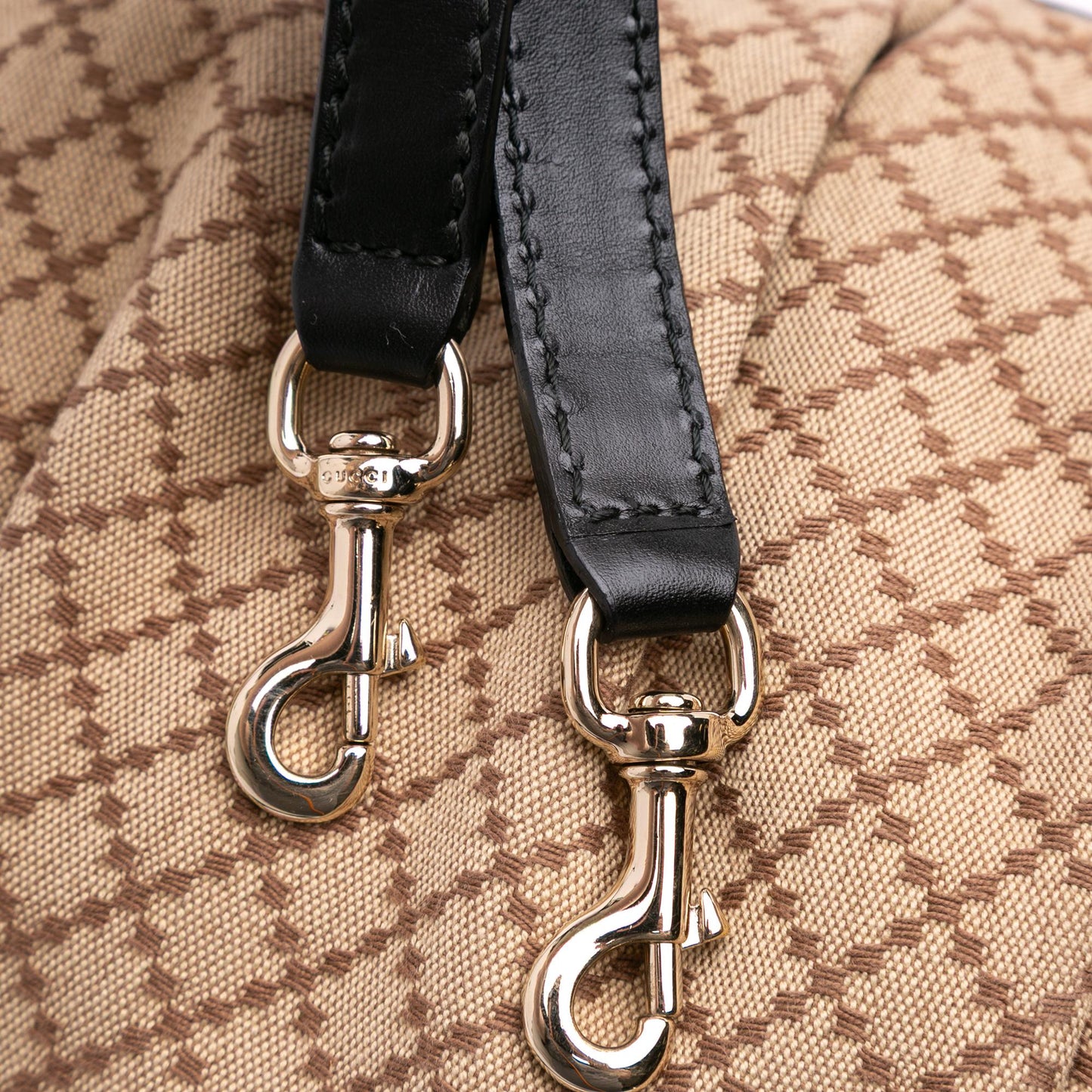 Gucci Diamante Canvas Sukey Satchel