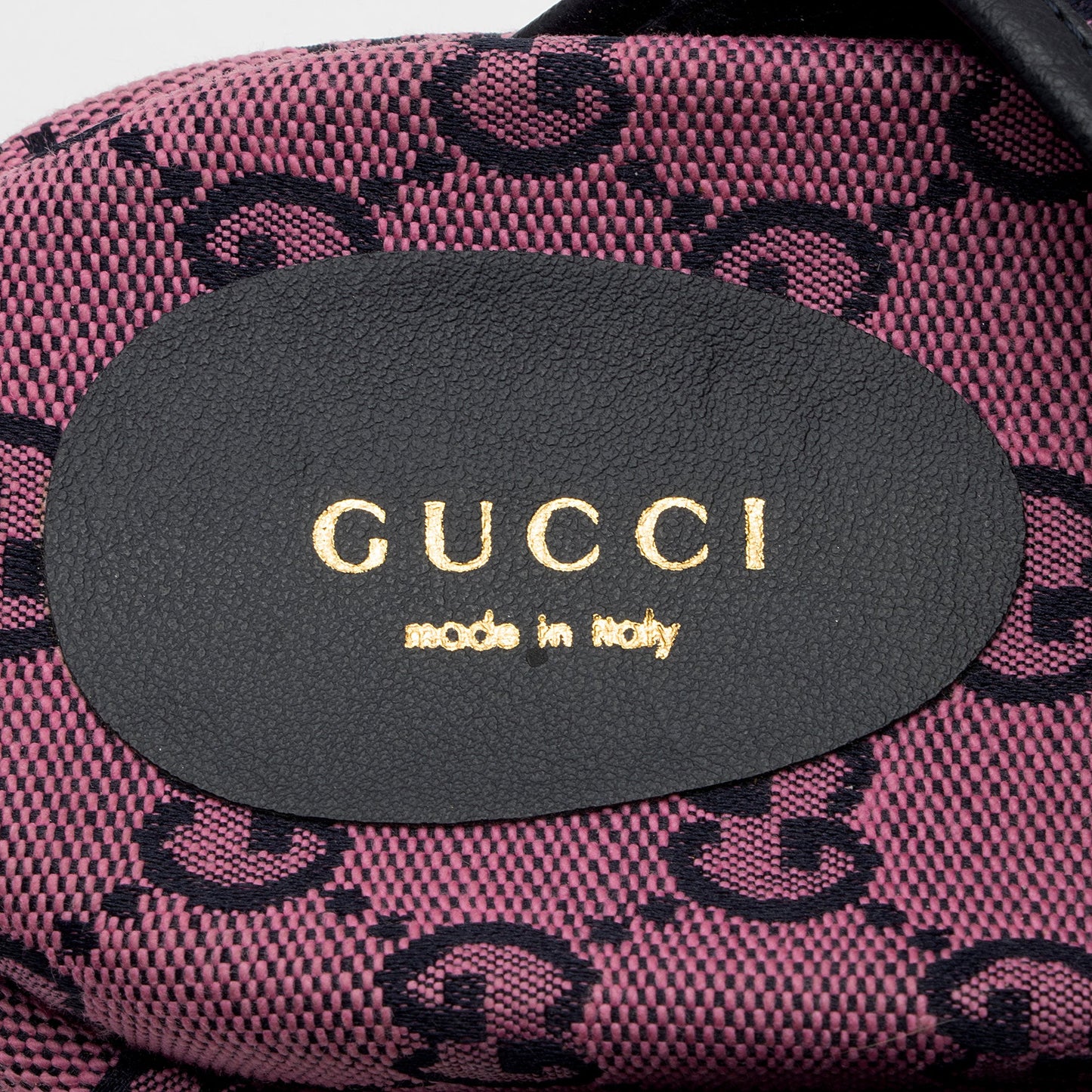 Gucci GG Canvas Crisscross Platform Sandals - Size 9.5 / 39.5 (SHF-KTNudr)