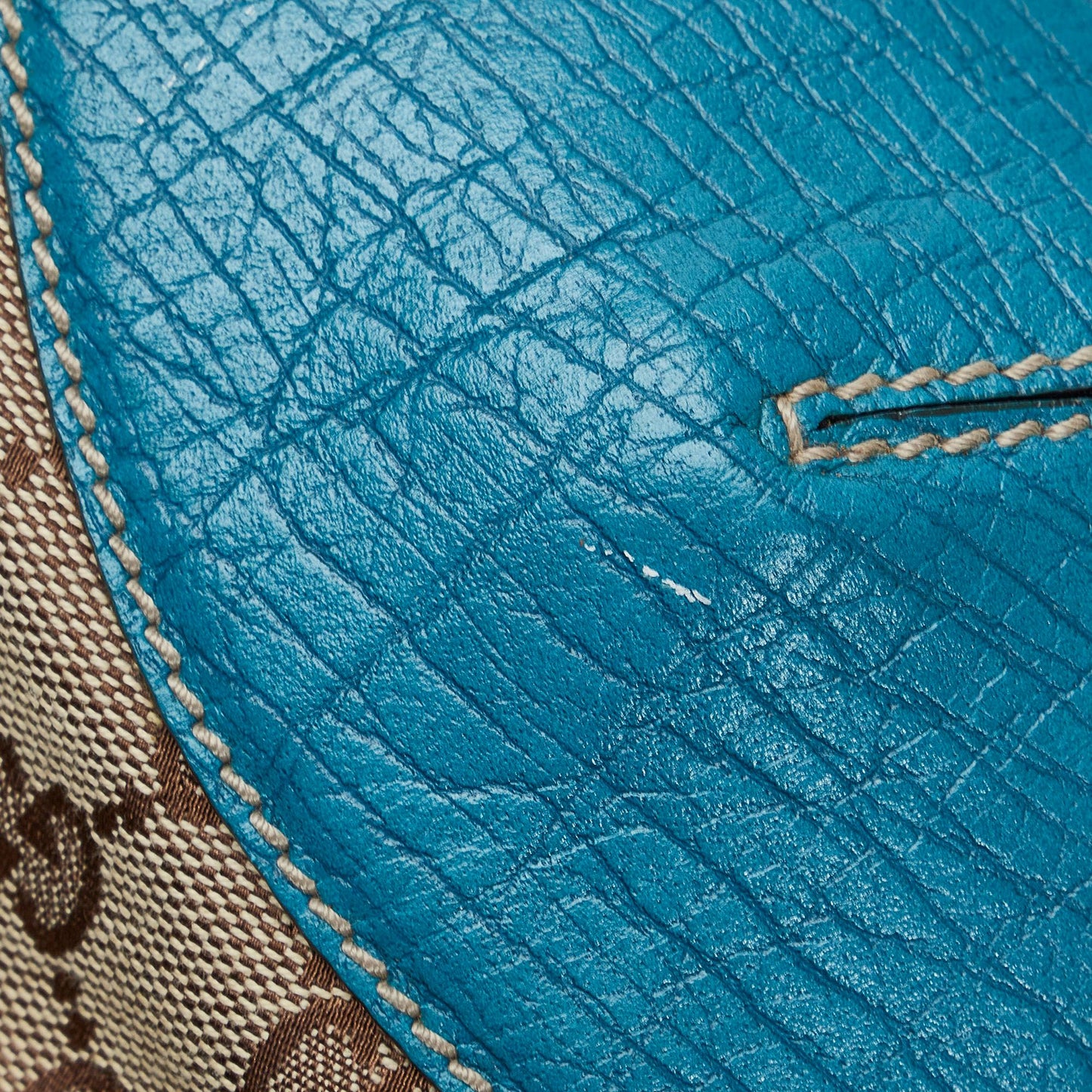 Gucci GG Canvas Web Hasler Shoulder Bag (SHG-Q4GPEA)