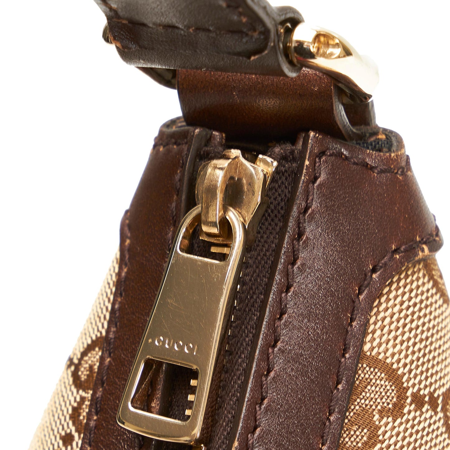 Gucci GG Canvas Web Shoulder Bag (SHG-2jIQKH)