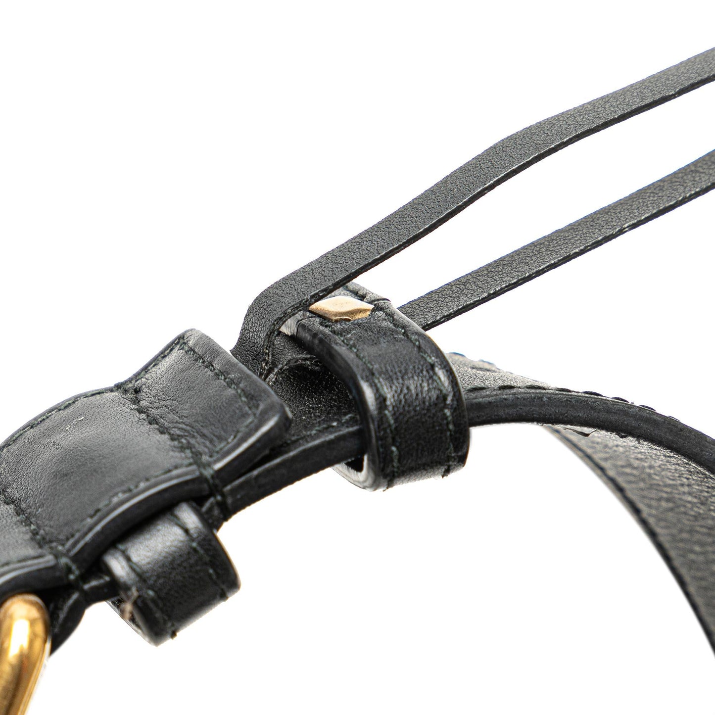 Gucci GG Marmont Leather Matelasse Belt Bag