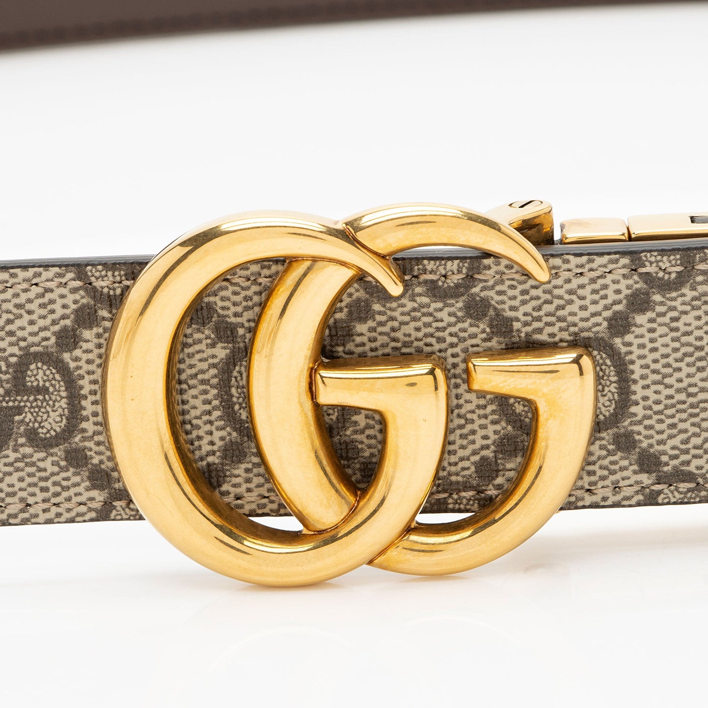 Gucci GG Supreme GG Marmont Reversible Belt - Size 42 / 105