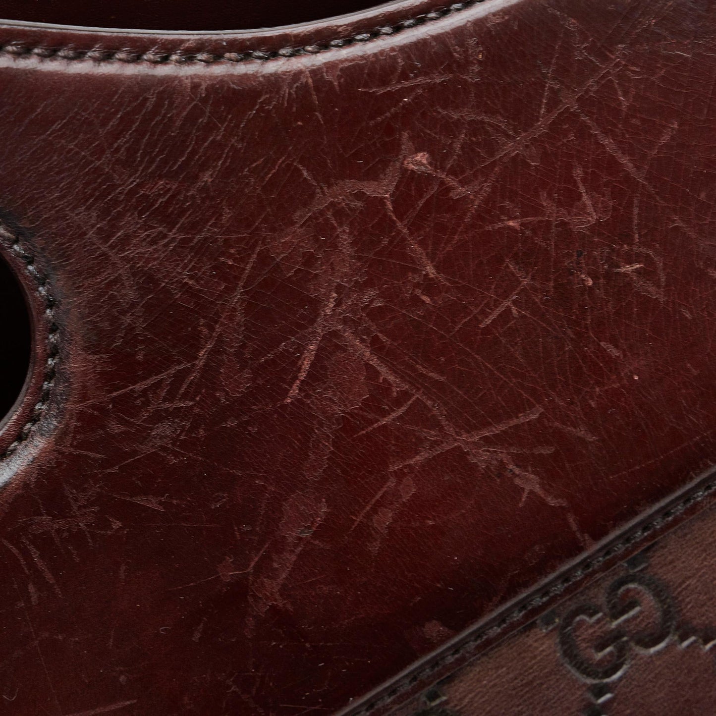 Gucci Guccissima Punch Handbag (SHG-8Kgvyg)