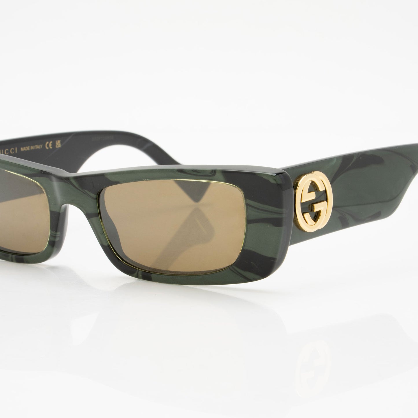 Gucci Interlocking G Rectangular Sunglasses