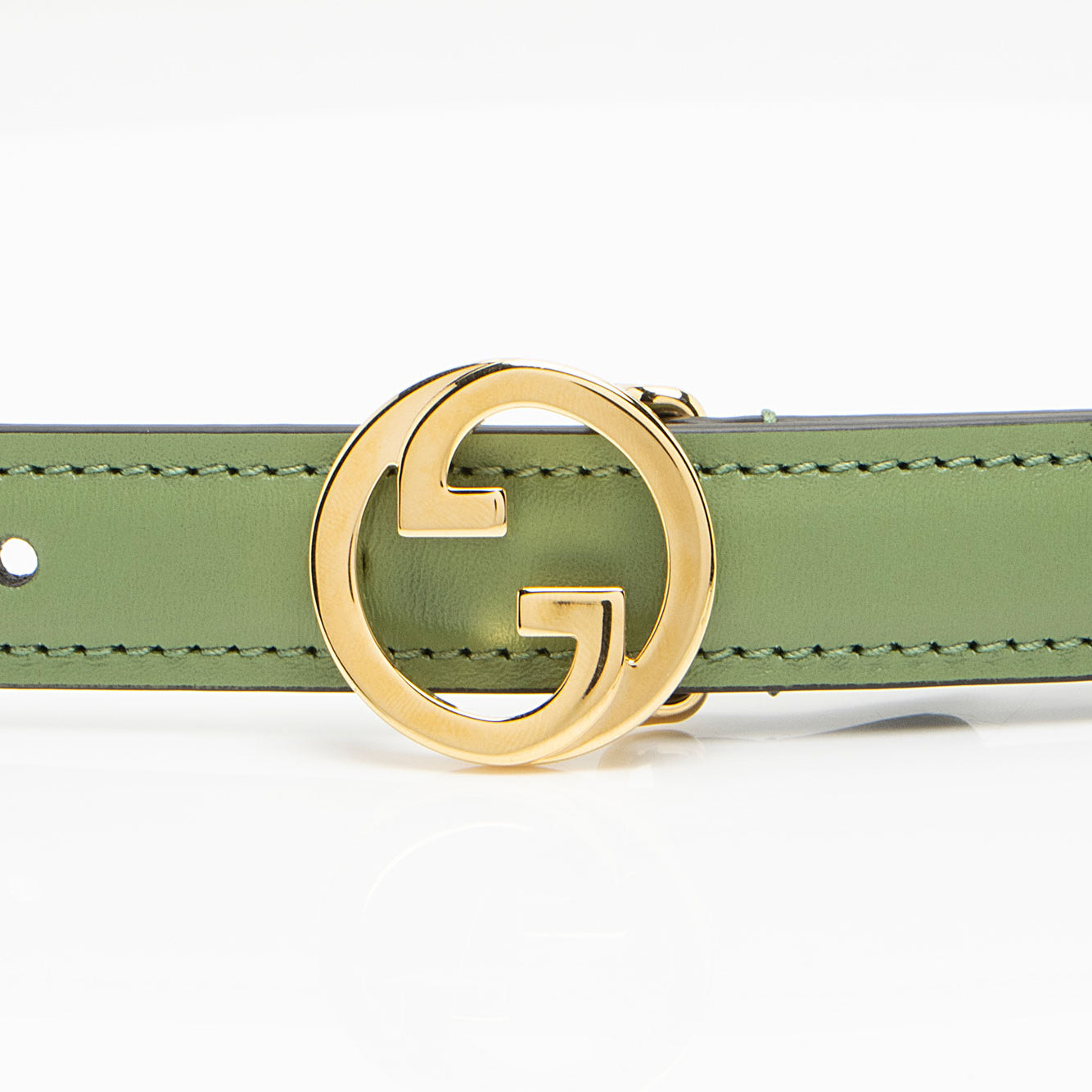 Gucci Leather Blondie Belt - Size 40 / 100