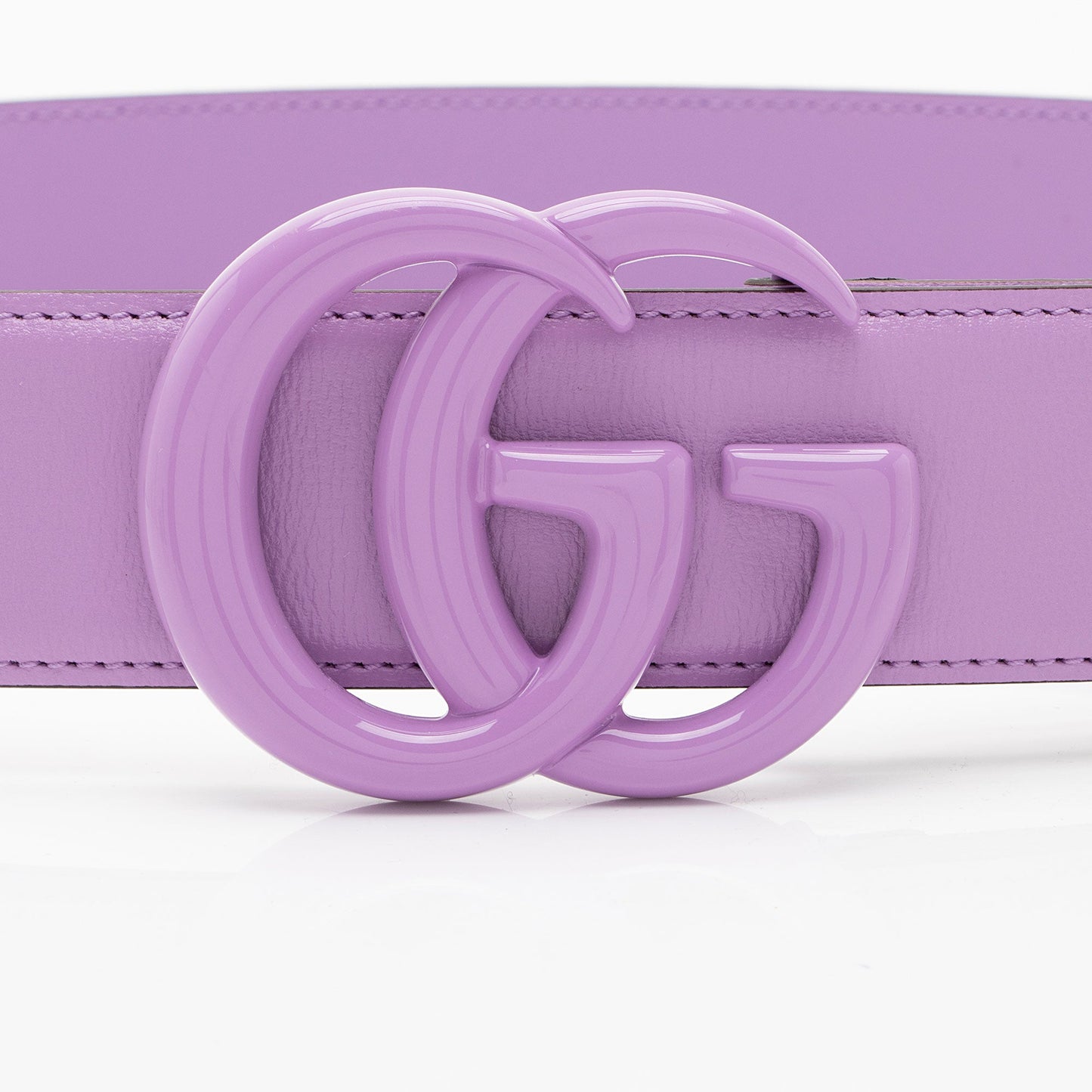 Gucci Leather GG Marmont Monochrome Belt - Size 27 / 69 (SHF-yO6Djv)