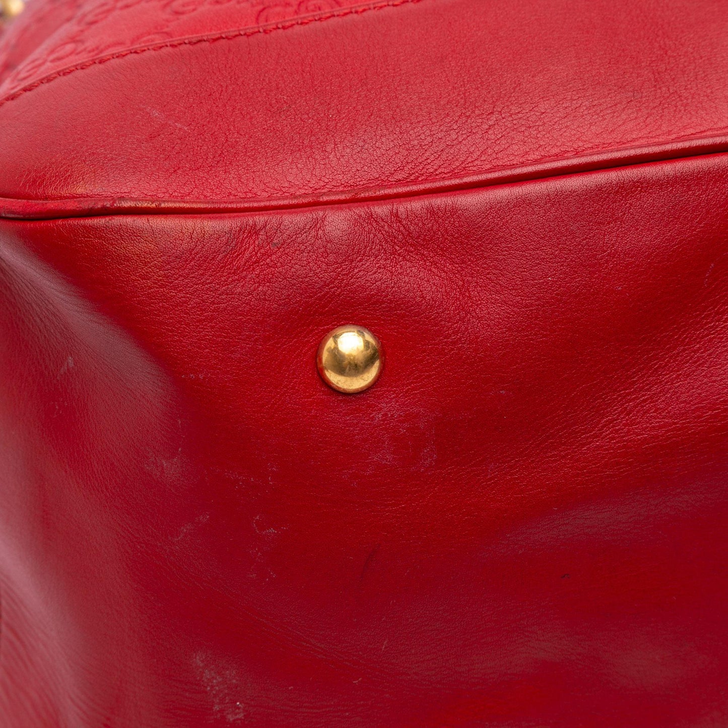 Gucci Medium Guccissima Valentine Top Handle Bag