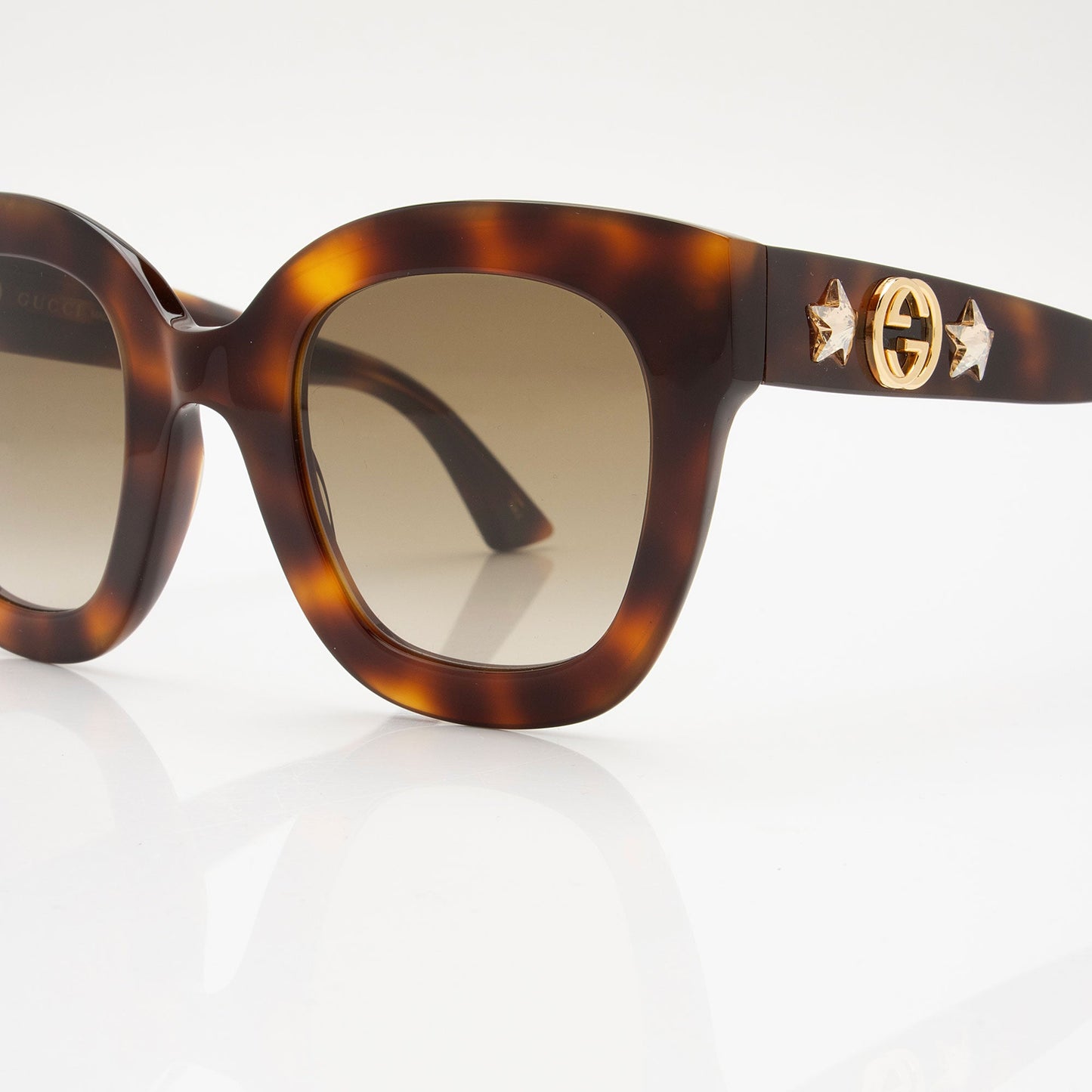 Gucci Round Star Sunglasses (SHF-TAXzuk)