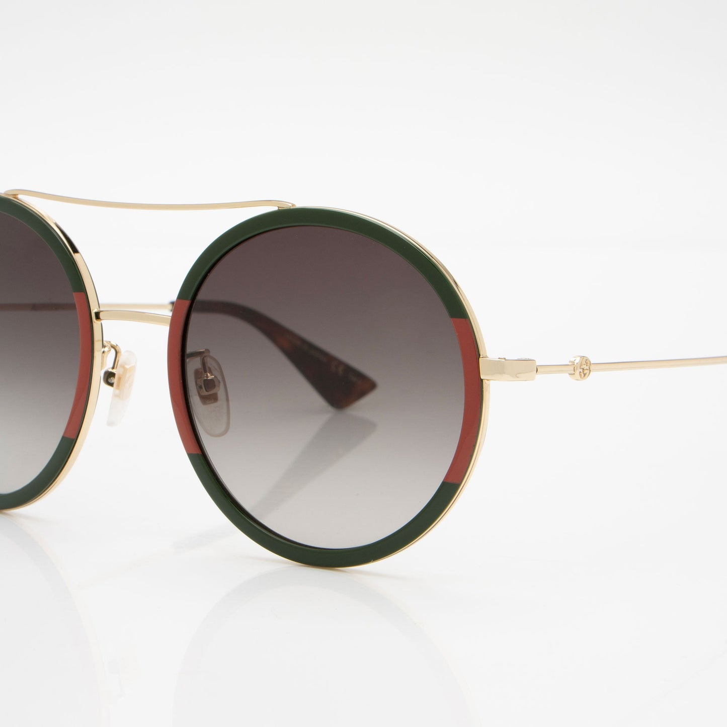 Gucci Round Aviator Sunglasses