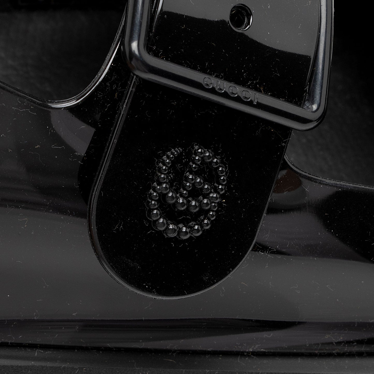 Gucci Rubber Double G Dad Sandals - Size 6 / 36 (SHF-5ZH23Q)