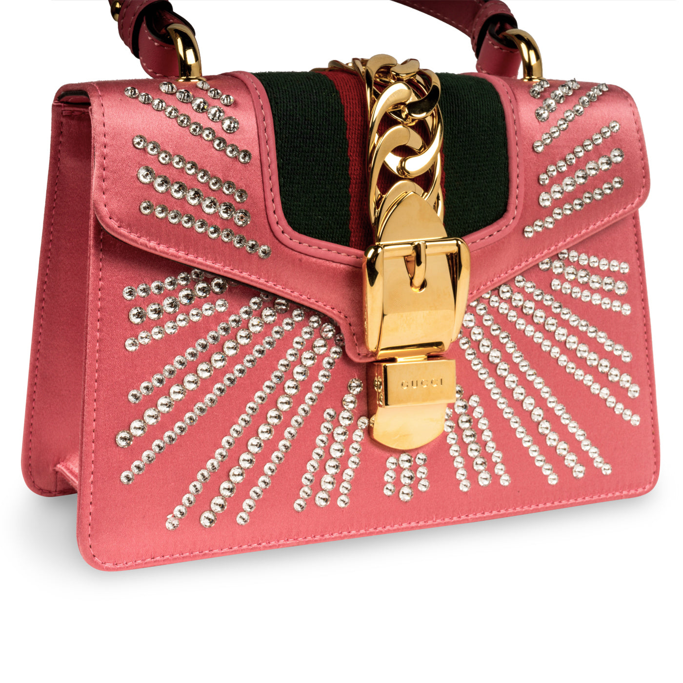 Gucci Mini Sylvie - Pink - Embellished