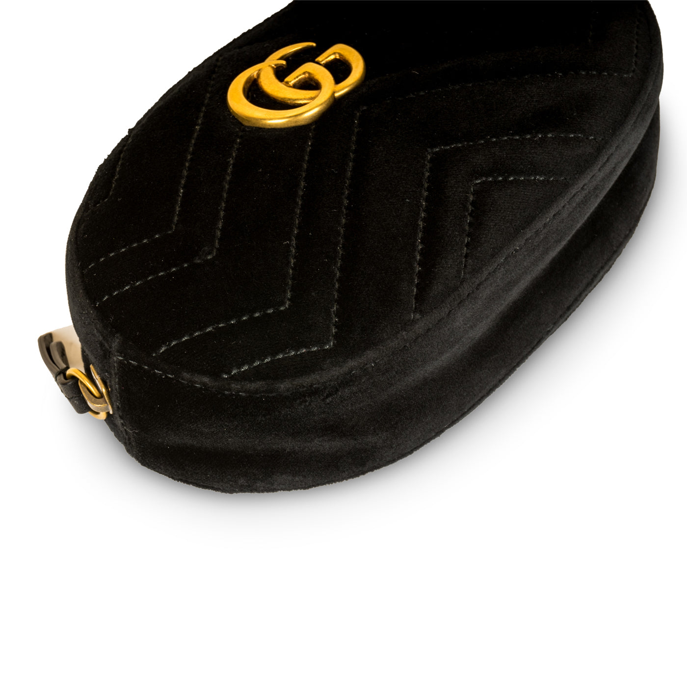 Gucci Marmont Belt Bag - Black Velvet