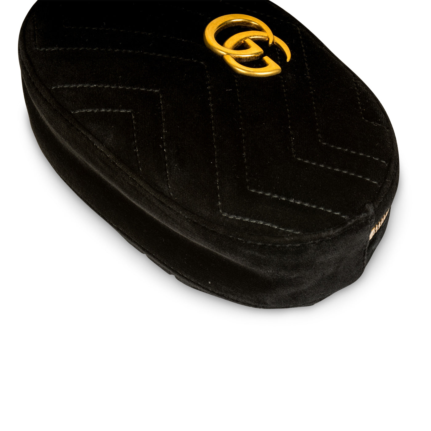 Gucci Marmont Belt Bag - Black Velvet
