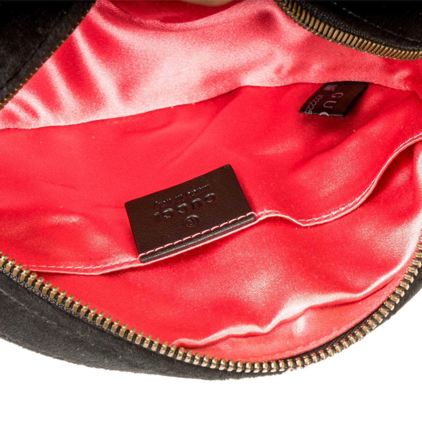 Gucci Marmont Belt Bag - Black Velvet