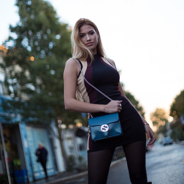 Gucci Linea B GG Interlock bag Mini