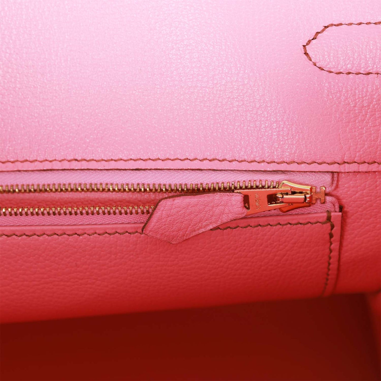Hermes Birkin 35 Bubblegum Togo Gold Hardware