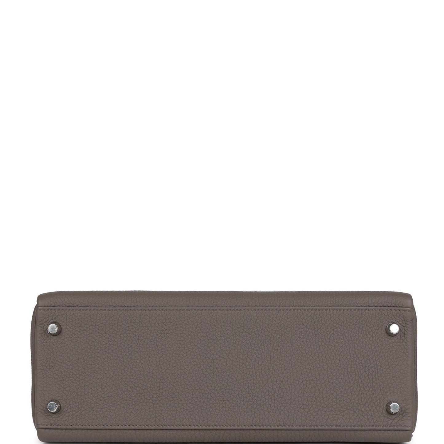 Hermes Kelly 32 Retourne Etain Togo Palladium Hardware