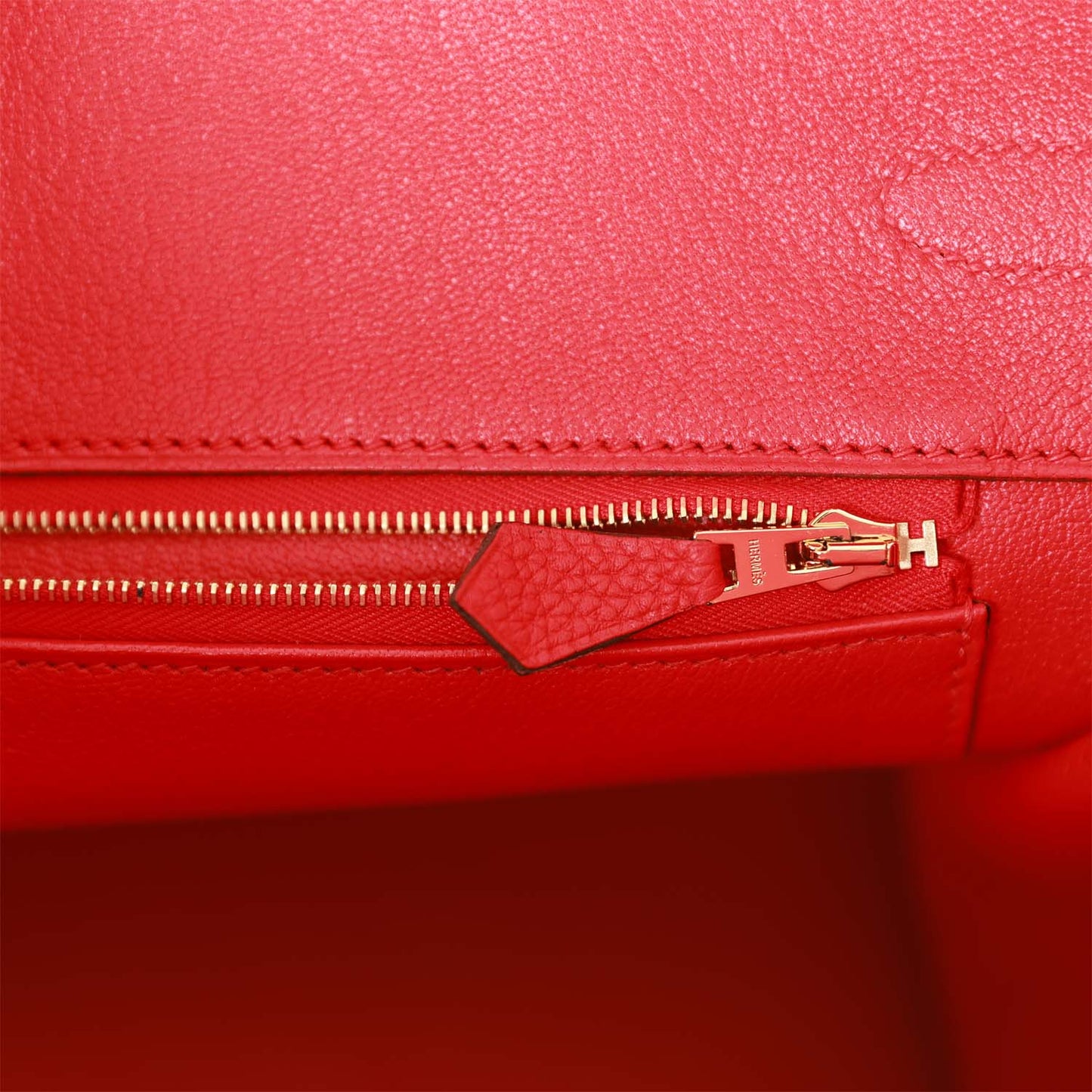 Hermes Birkin 35 Rouge de Coeur Togo Gold Hardware - Deposit