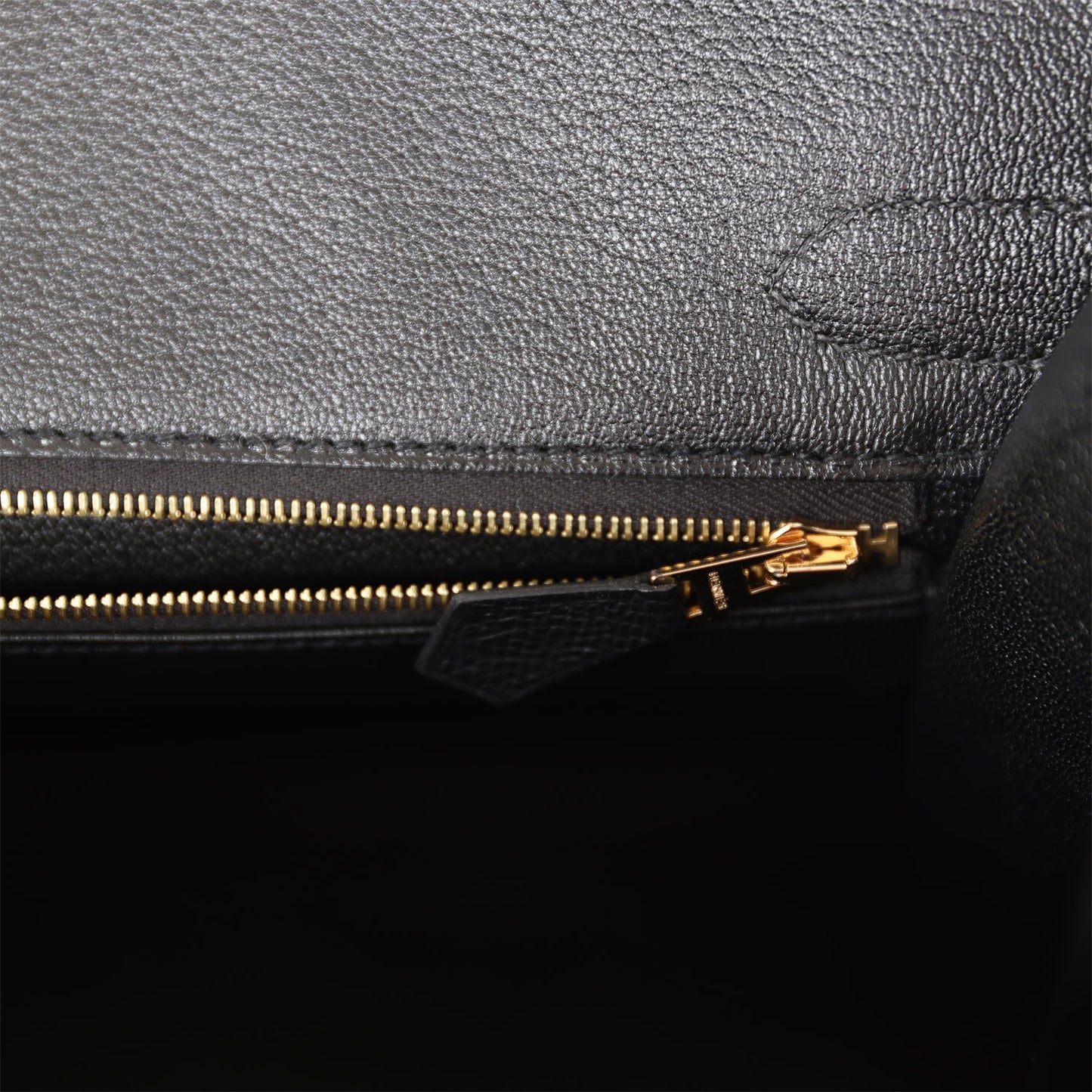 Hermes Birkin 30 Sellier Black Epsom Gold Hardware