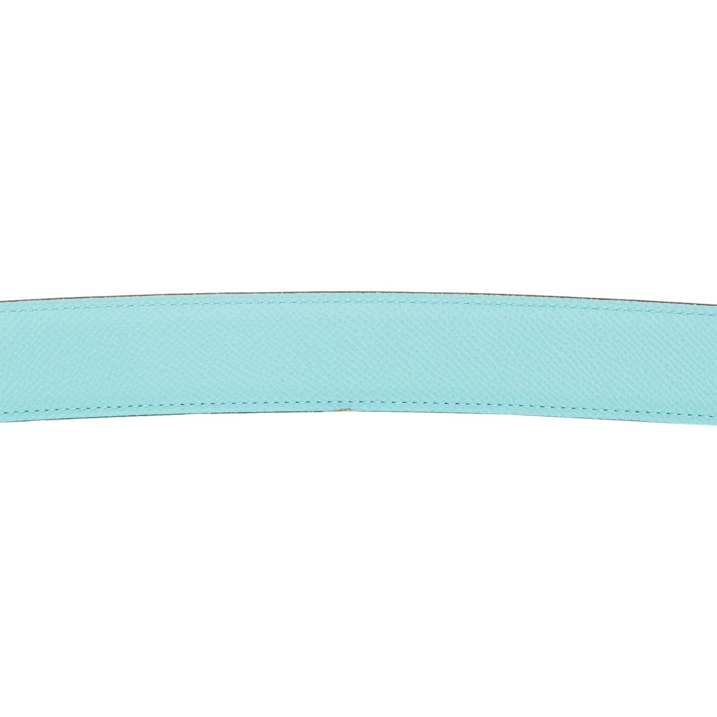 Hermes 32mm Reversible Bleu Indigo/Bleu Atoll Constance H Belt 85cm Gold Buckle
