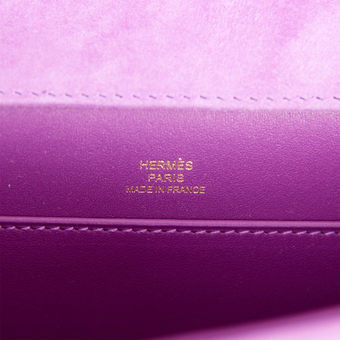 Hermes Constance 18 Violet Doblis Gold Hardware