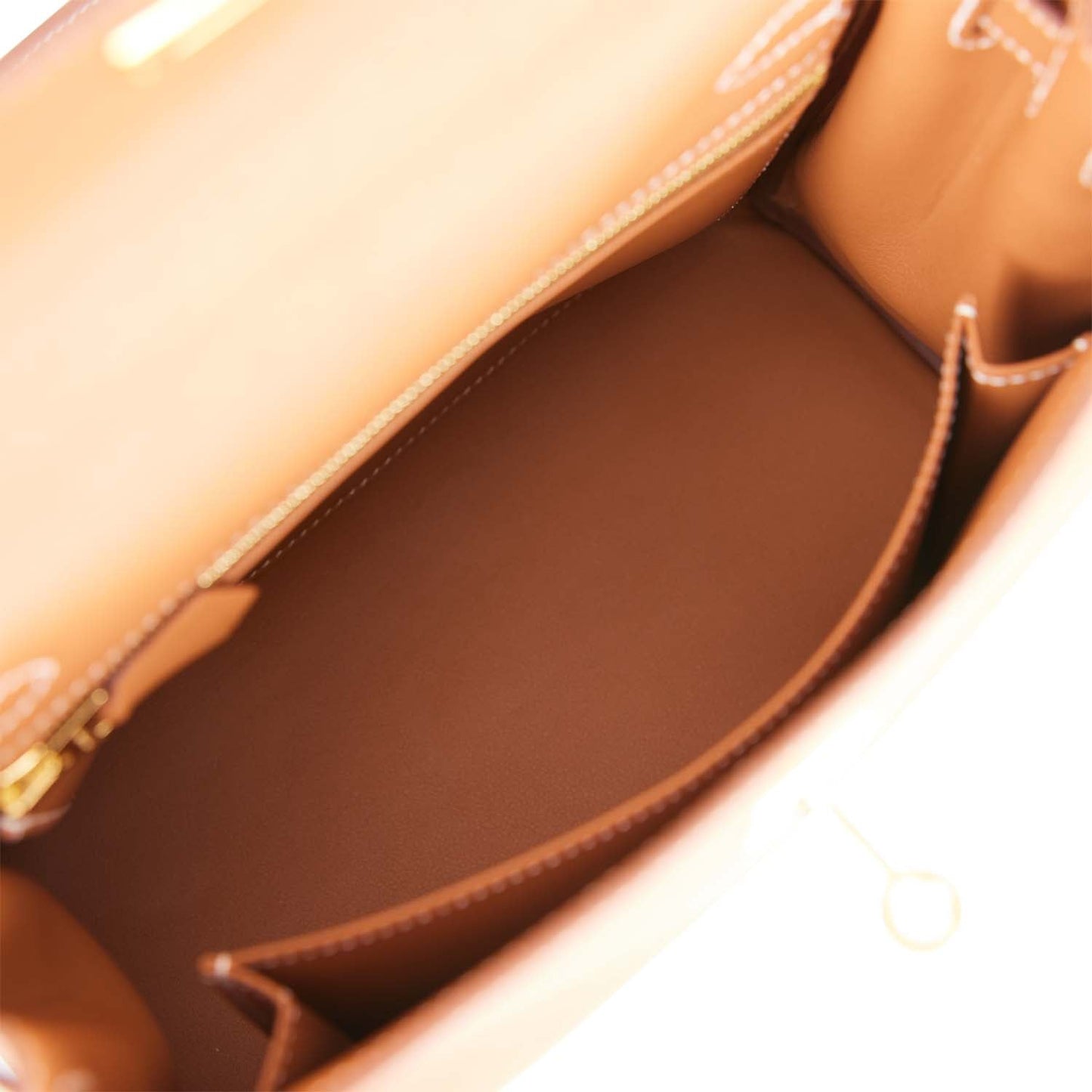 Hermes Kelly 25 Retourne Gold Swift Gold Hardware