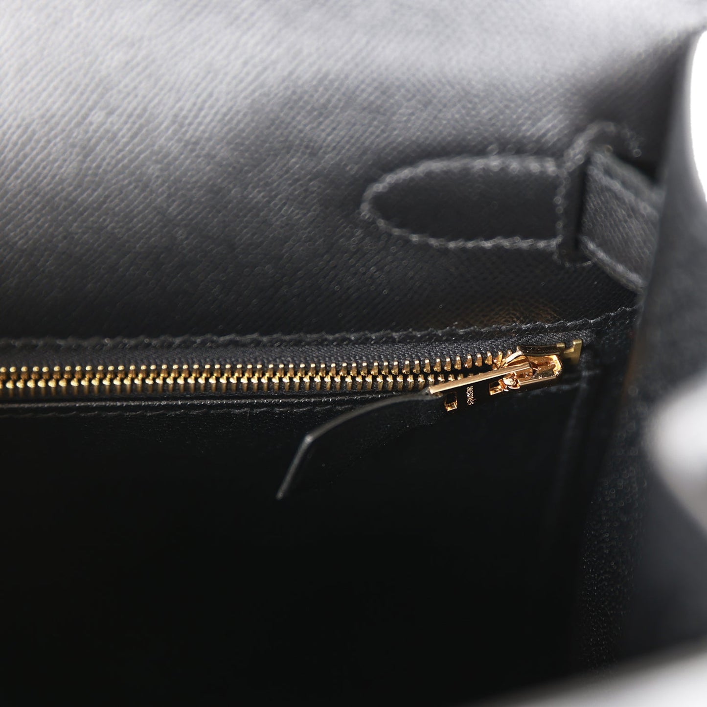 Hermes Kelly 28 Sellier Black Madame Gold Hardware