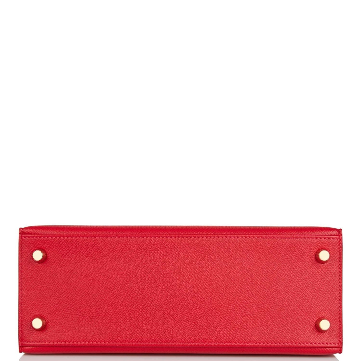 Hermes Kelly 25 Sellier Rouge Casaque Epsom Gold Hardware
