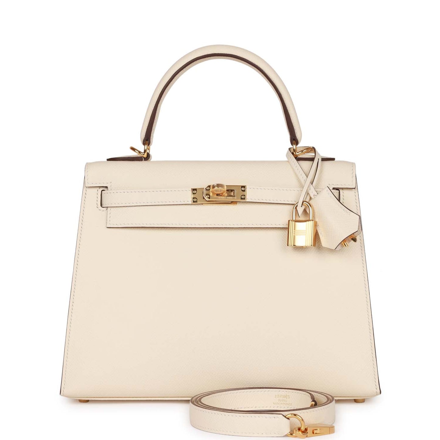 Hermes Kelly 25 ellier Nata Epsom Gold Hardware