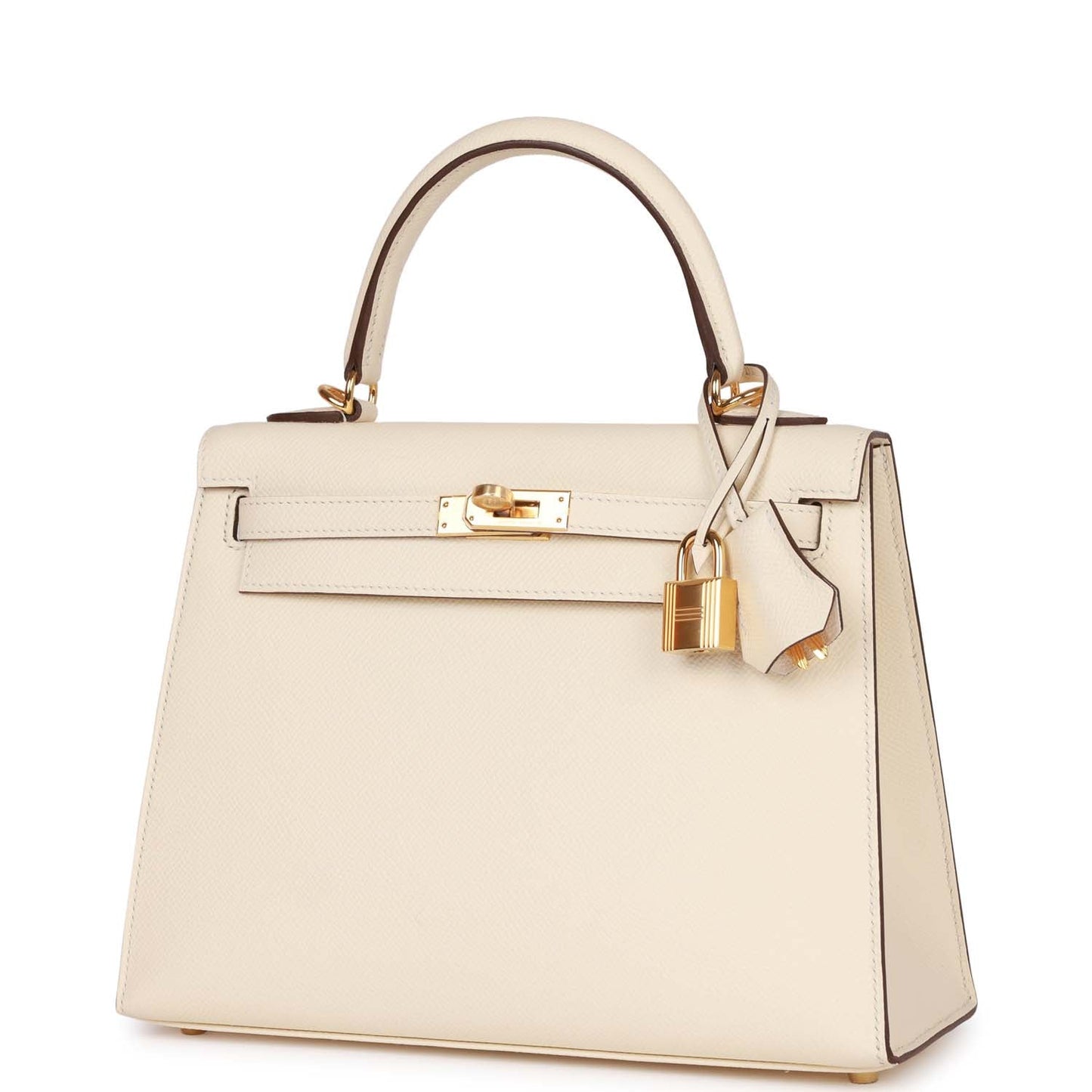 Hermes Kelly 25 ellier Nata Epsom Gold Hardware