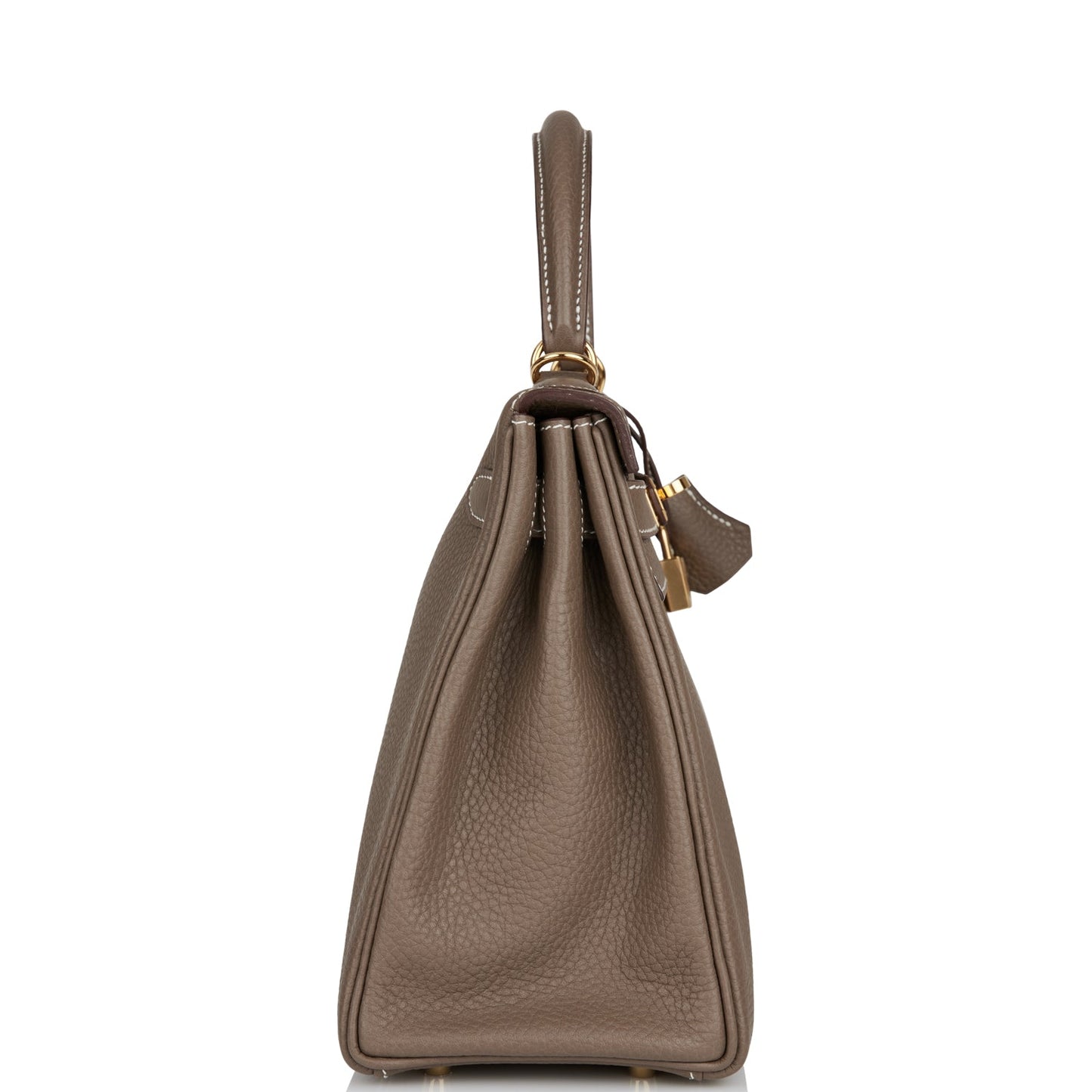Hermes Kelly 28 Retourne Etoupe Clemence Gold Hardware