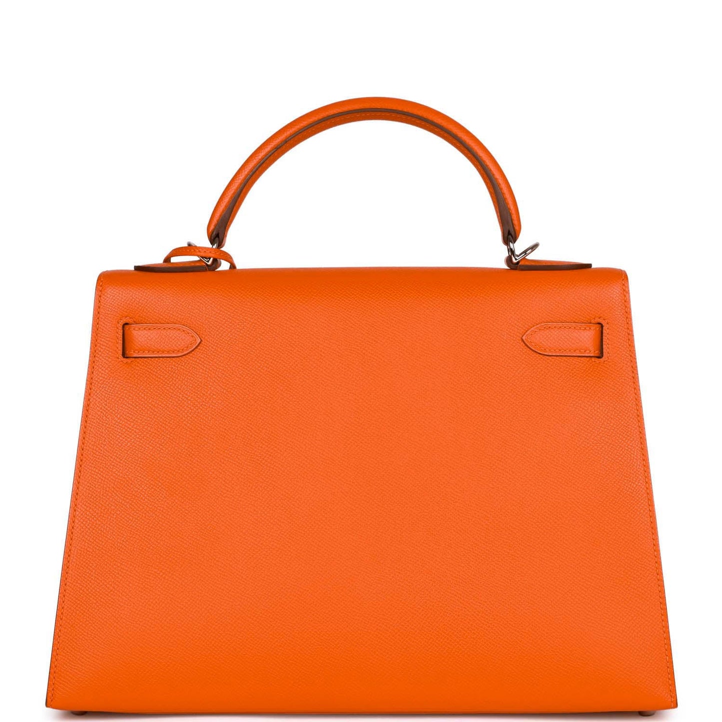 Hermes Kelly 32 Sellier Feu Epsom Palladium Hardware