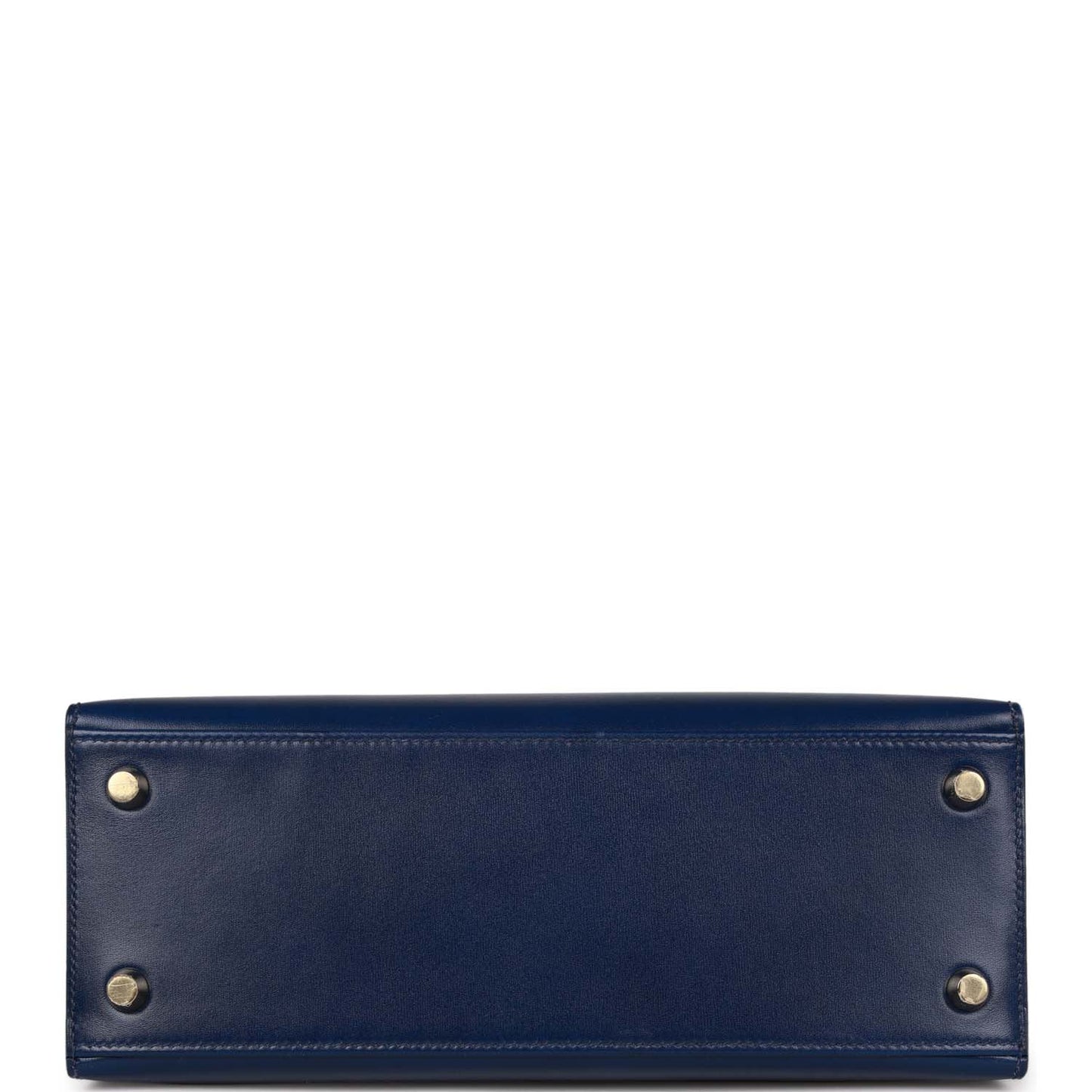 Hermes Kelly 25 Sellier Bleu Saphir Box Gold Hardware