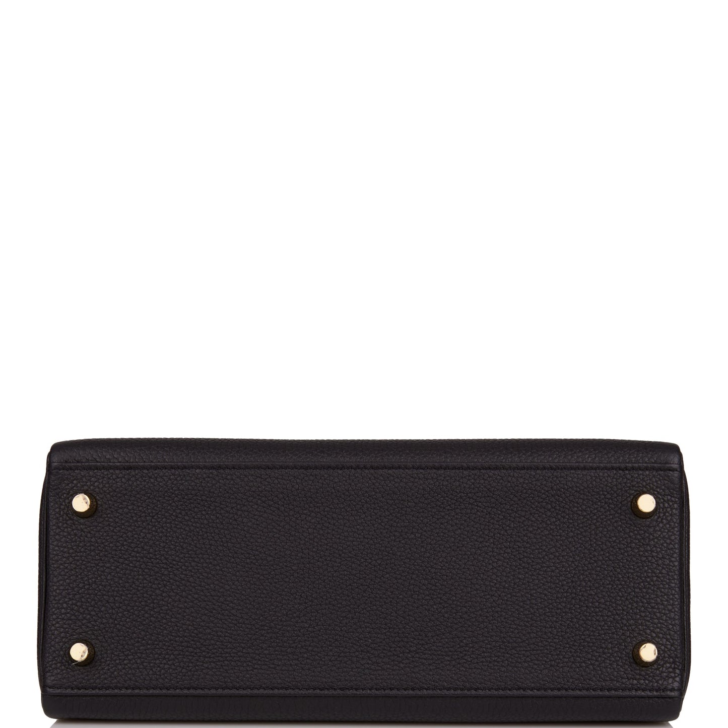 Hermes Kelly 28 Retourne Black Togo Gold Hardware