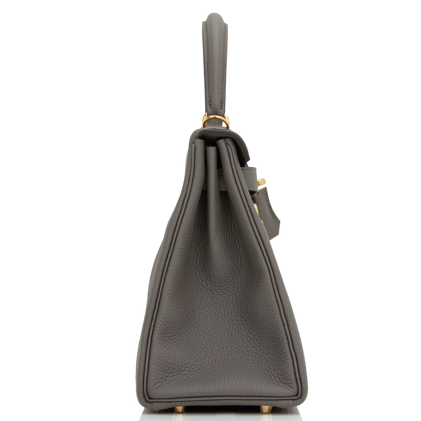 Hermes Kelly 28 Retourne Etain Togo Gold Hardware
