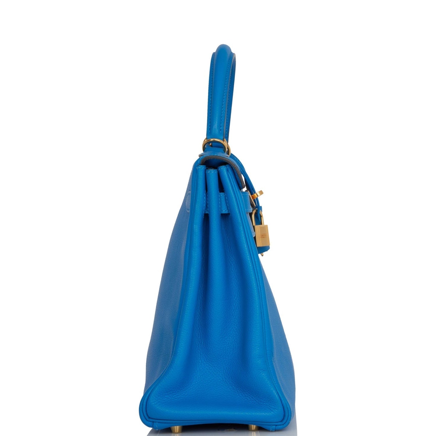 Hermes Kelly 32 Retourne Bleu Hydra Evercolor Gold Hardware