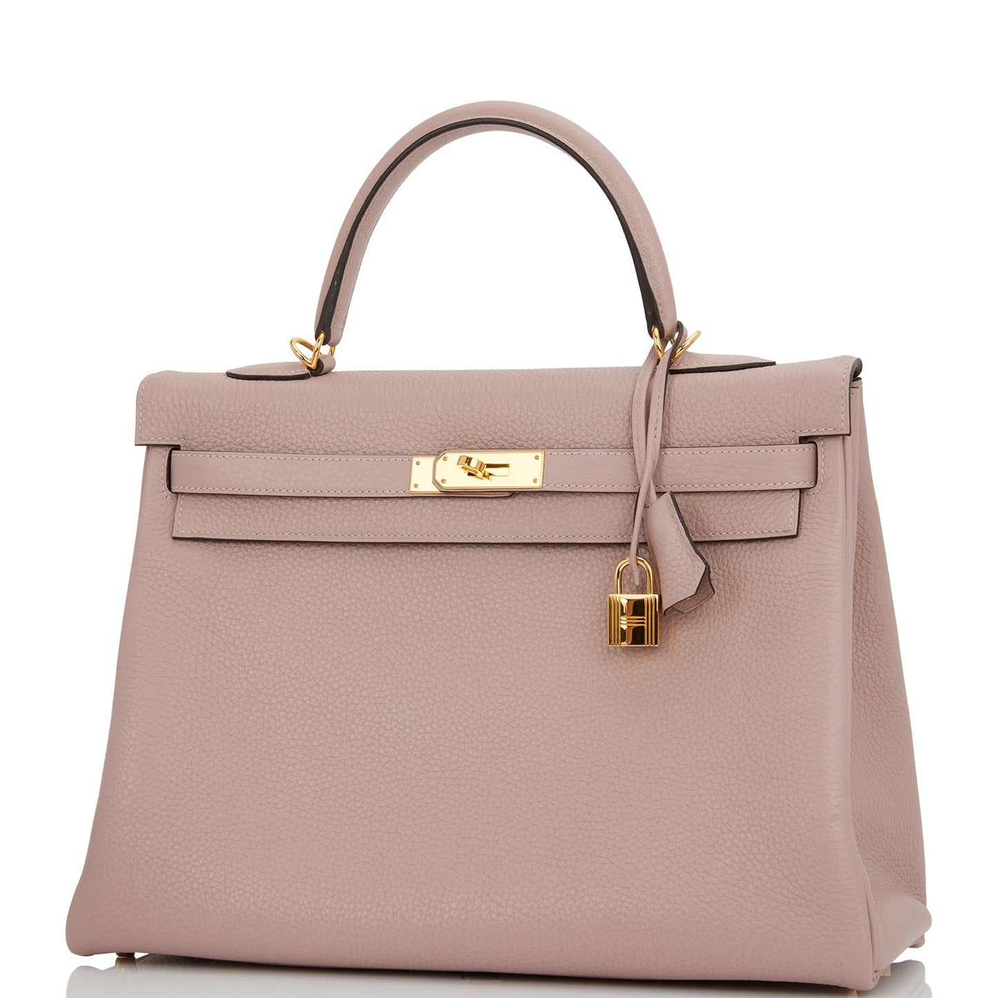 Hermes Kelly 32 Retourne Glycine Clemence Gold Hardware