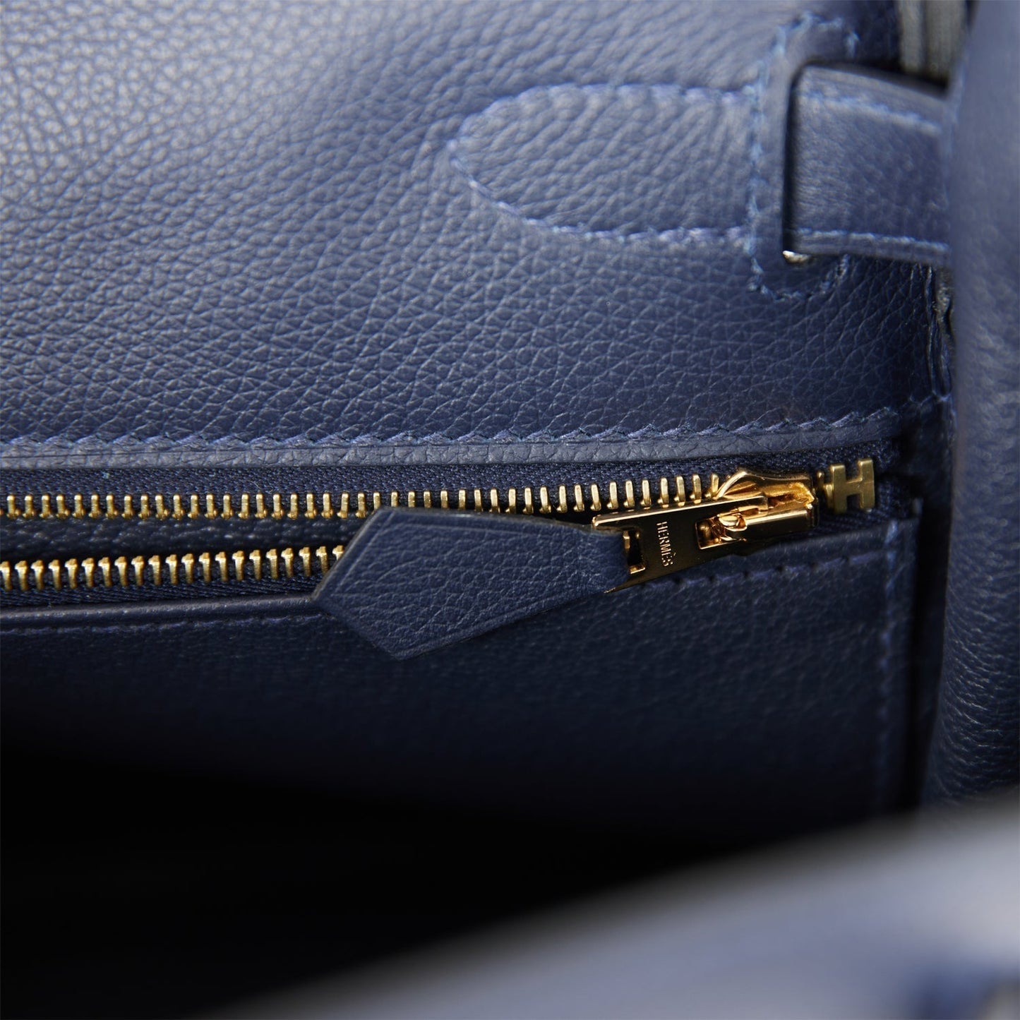 Hermes Kelly 28 Retourne Bleu Nuit Evercolor Gold Hardware