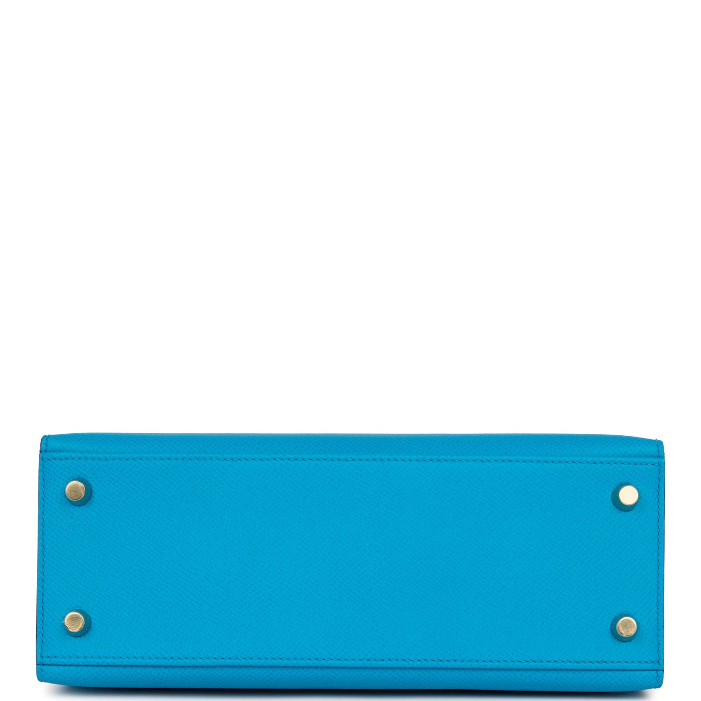 Hermes Kelly 25 Sellier Bleu Frida Epsom Gold Hardware
